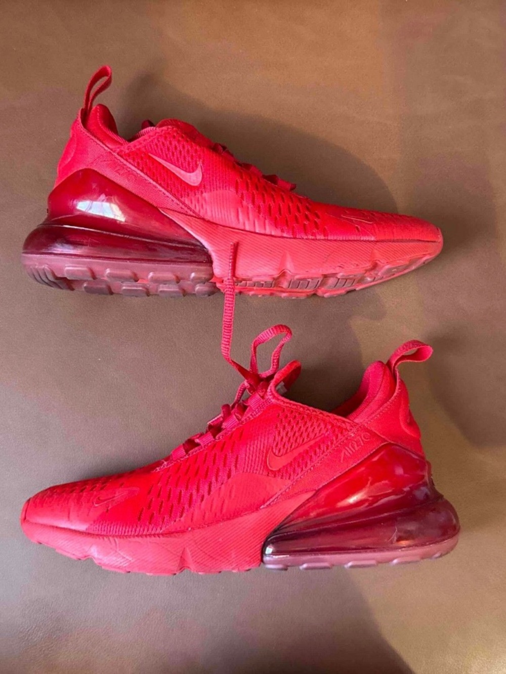 Nike Red Air Max 270 Sport Sneakers